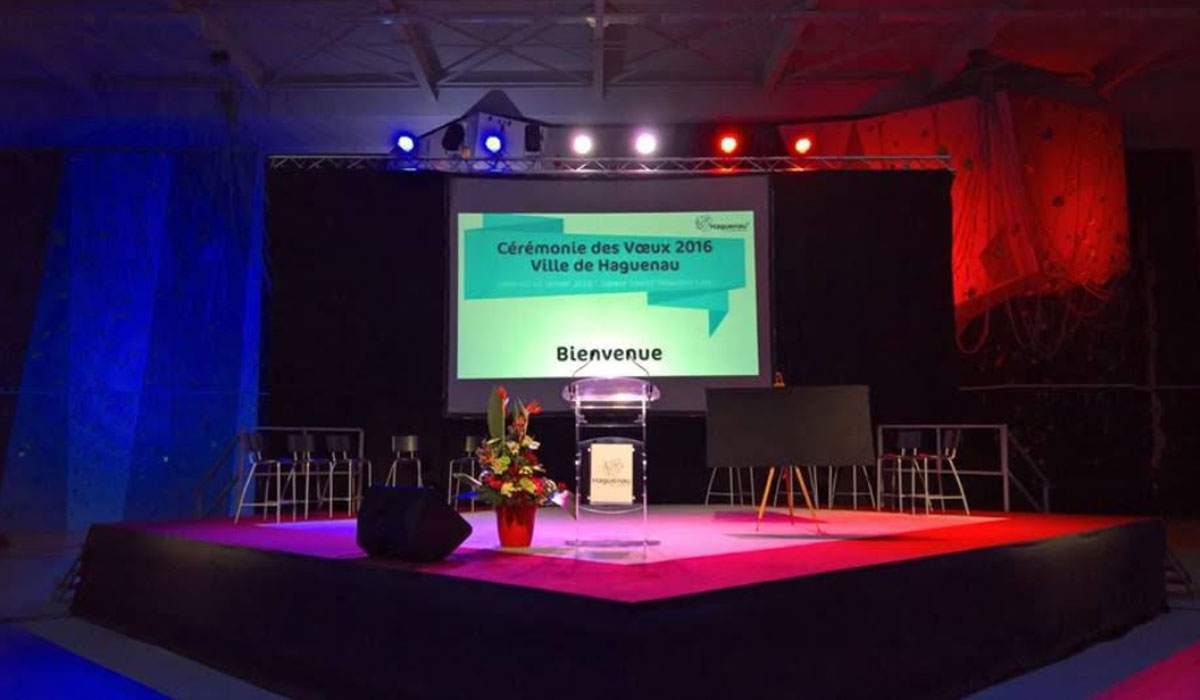 Location de projecteur et d'éclairage événementiel à Strasbourg